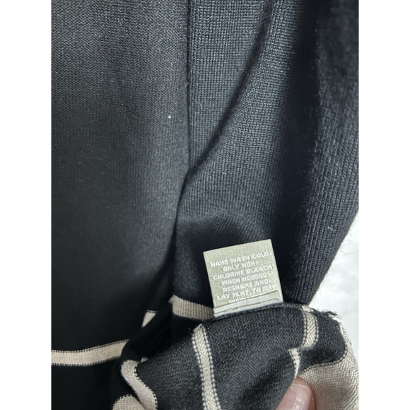 Joan Vass Studio MEDIUM Open Front Cardigan Cozy Chic Polished Classic Refined - Picture 6 of 11